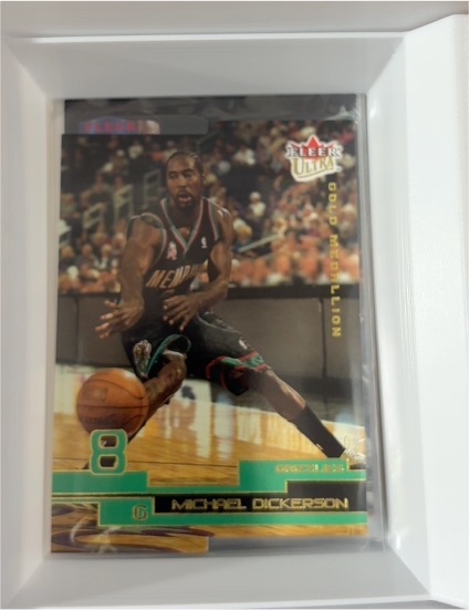 2000-01 Fleer Ultra Gold Medallion #67G Michael Dickerson — front