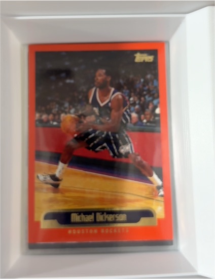 1999-00 Topps #3 Michael Dickerson — front