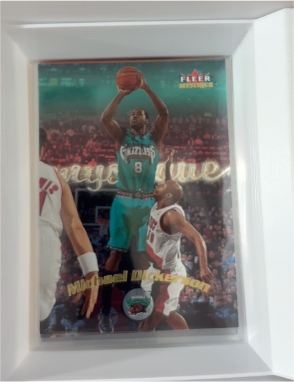 2000-01 Fleer Mystique #54 Michael Dickerson — front