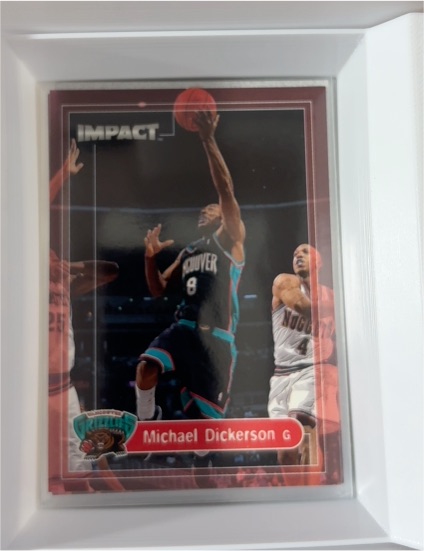 1999-00 SkyBox Impact #156 Michael Dickerson — front