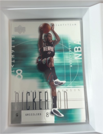 2001-02 Upper Deck Flight Team #60 Michael Dickerson — front