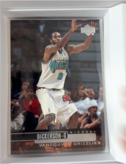 1999-00 Upper Deck #306 Michael Dickerson — front