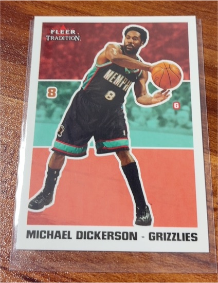 2003-04 Fleer Tradition #127 Michael Dickerson — front