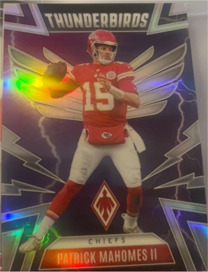 2025 Panini Phoenix #24 Patrick Mahomes II Thunderbirds — front