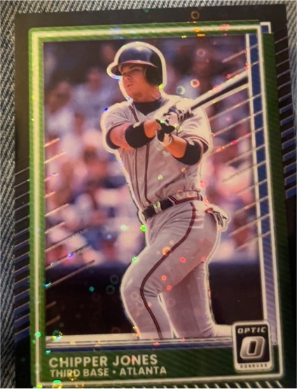 2025 Panini Donruss Optic #92 Chipper Jones — front
