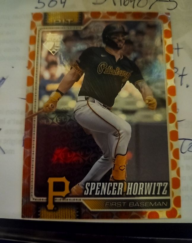 2026 Topps Series 1 #77 Spencer Horwitz — front