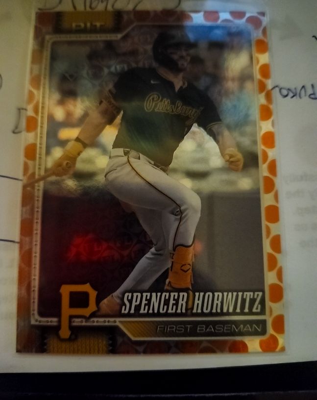 2026 Topps Series 1 #77 Spencer Horwitz — front