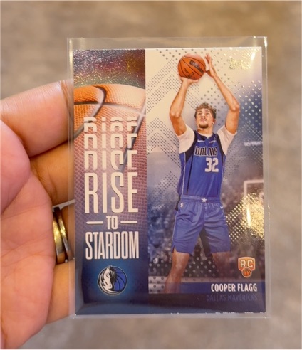 2025-26 Topps Rise to Stardom #RTS-1 Cooper Flagg — front