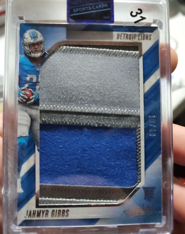 2023 Panini Absolute #ARM-6 Jahmyr Gibbs — front