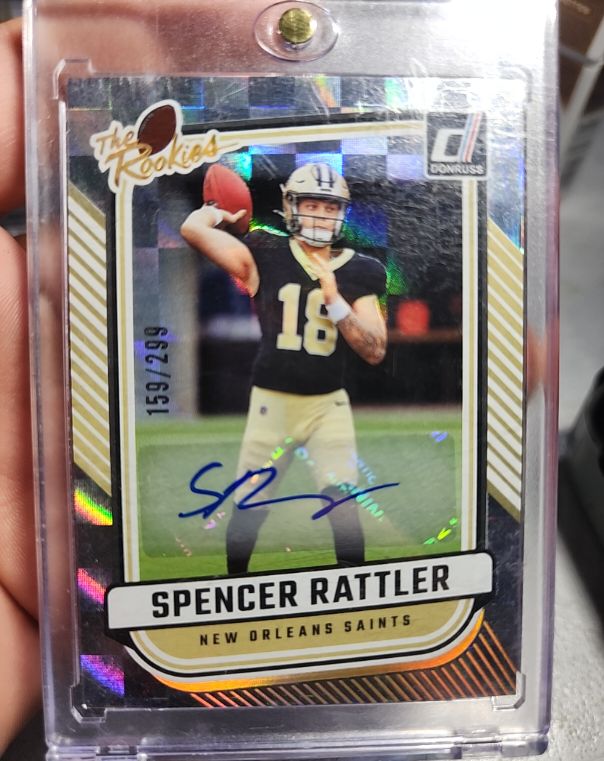 2024 Panini Donruss The Rookies #TR-24 Spencer Rattler — front