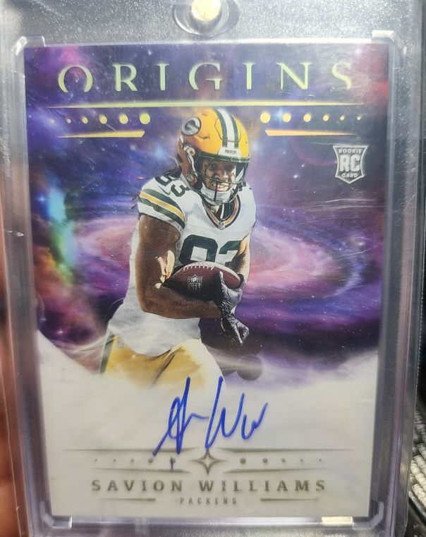 2025 Panini Origins #RA-SWI Savion Williams — front