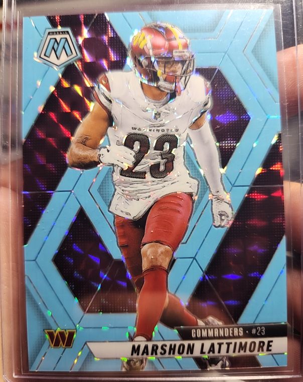 2025 Panini Mosaic #7 Marshon Lattimore — front