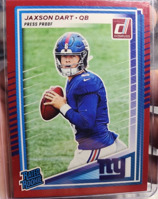 2025 Panini Donruss #400 Jaxson Dart — front