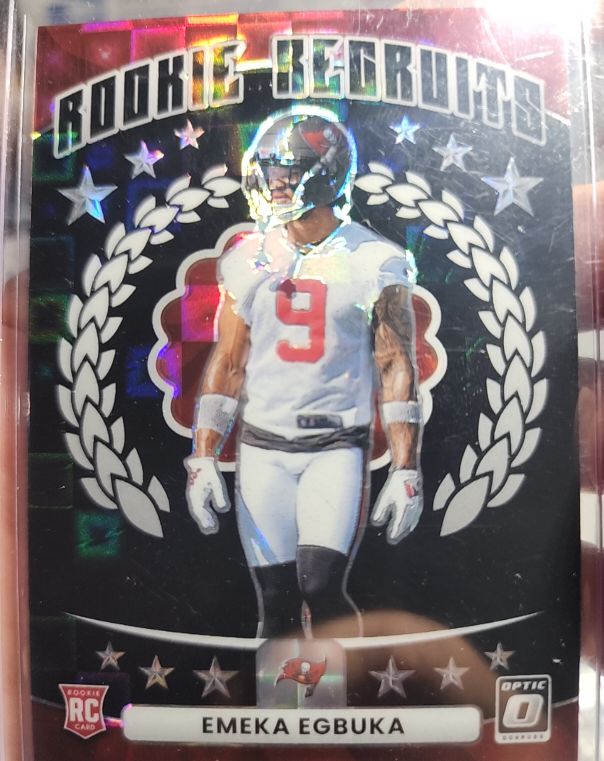 2025 Panini Donruss Optic #5 Emeka Egbuka Rookie Recruits — front