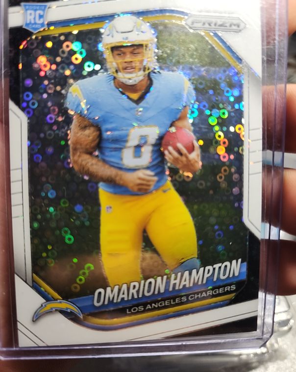 2025 Panini Prizm #355 Omarion Hampton — front