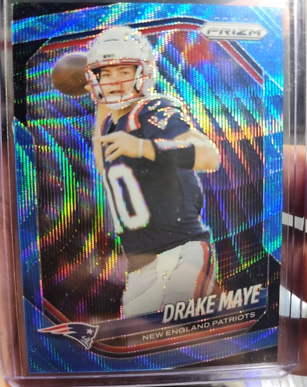 2025 Panini Prizm #165 Drake Maye — front