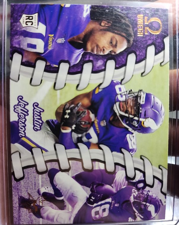 2020 Panini Chronicles Omega #O-14 Justin Jefferson — front