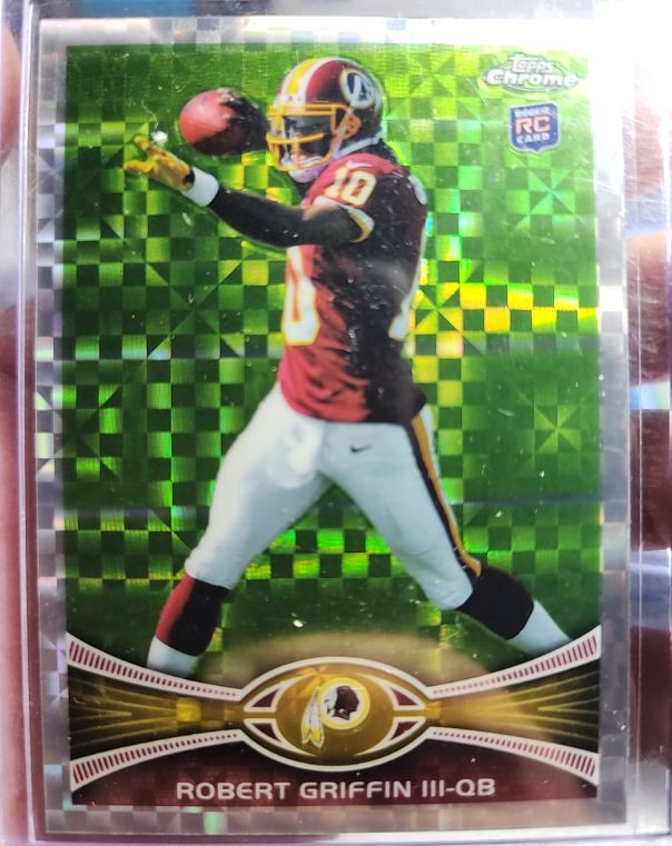 2012 Topps Chrome #200 Robert Griffin III — front
