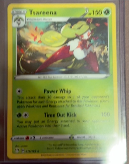 2020 Pokémon TCG Darkness Ablaze #16 Tsareena — front