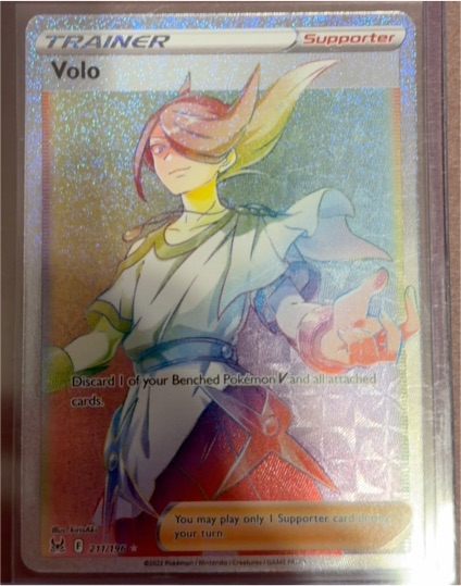 2022 Pokémon Lost Origin #211 Volo — front