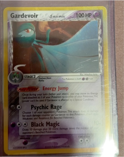 2005 Pokémon EX Delta Species #6 Gardevoir — front