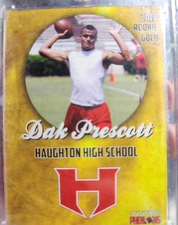 2010 Rookie Gold Dak Prescott Haughton High School — front