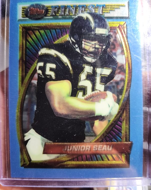 1994 Topps Finest #149 Junior Seau — front