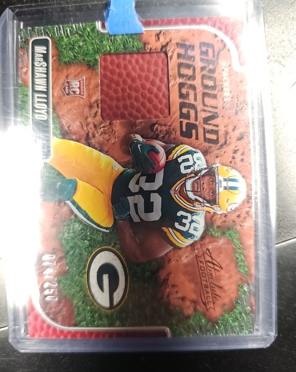2024 Panini Absolute Ground Hoggs Materials Marshawn Lloyd #GHM-MLD — front