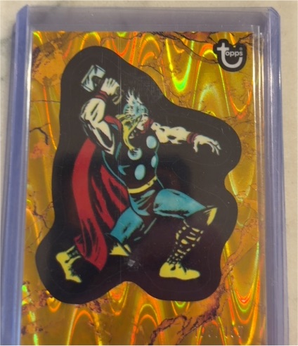 2025 Topps Marvel Comic Book Heroes #54 Thor — front