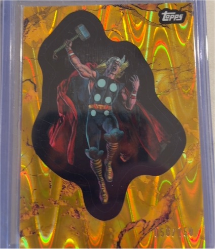 2025 Topps Marvel Comic Book Heroes #97 Thor — front