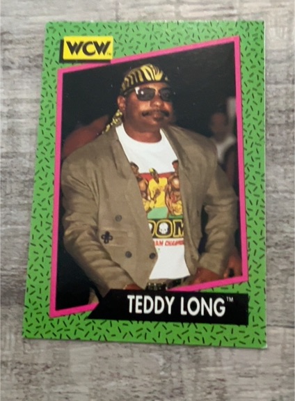 1991 Impel WCW #153 Teddy Long — front