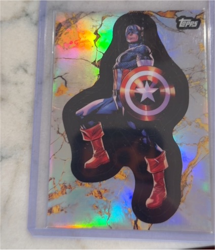 2025 Topps Marvel Comic Book Heroes 1975 #108 Captain America — front