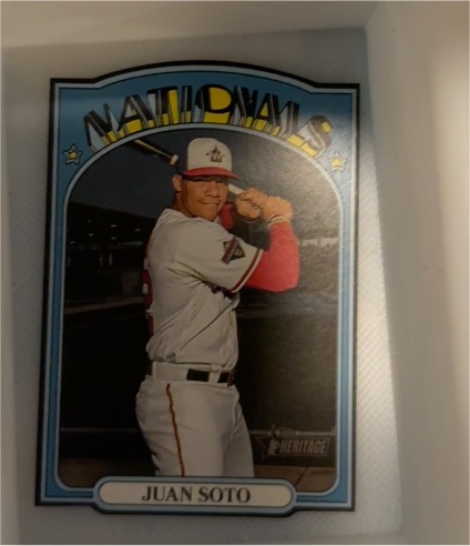 2021 Topps Heritage #72DC-21 Juan Soto — front