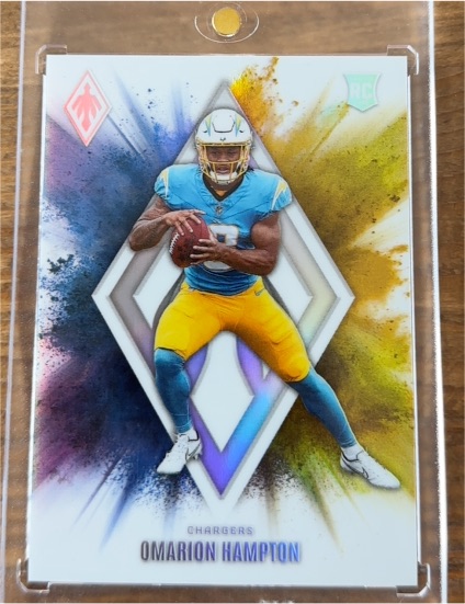 2025 Panini Phoenix #4 Omarion Hampton — front