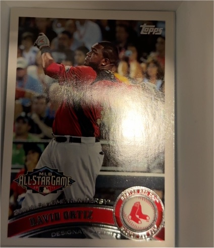 2011 Topps Update #US78 David Ortiz — front