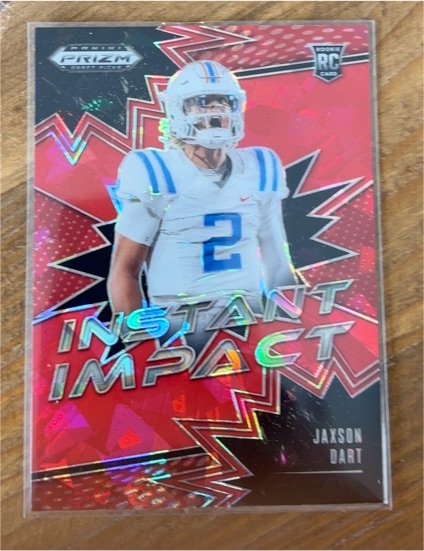 2025 Panini Prizm Draft Picks Instant Impact #II-11 Jaxson Dart — front