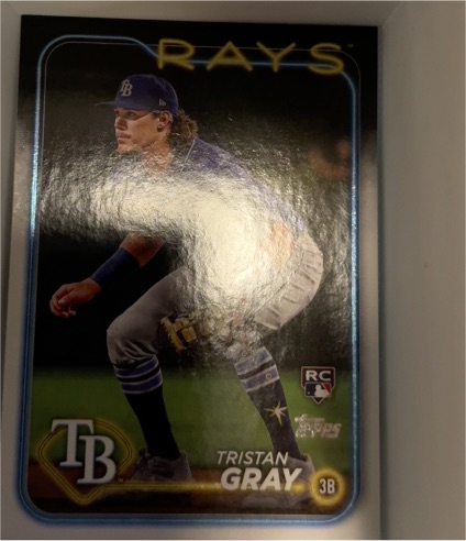 2024 Topps Chrome #8 Tristan Gray — front