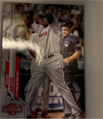 2020 Topps Update #U-124 David Ortiz — front