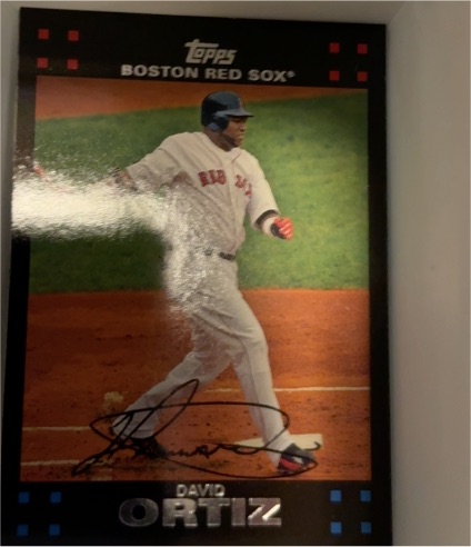 2007 Topps #360 David Ortiz — front