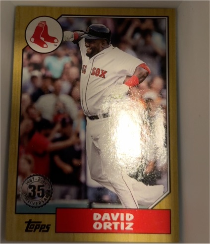 2022 Topps Series 2 1987 Topps Baseball #87TB-44 David Ortiz — front