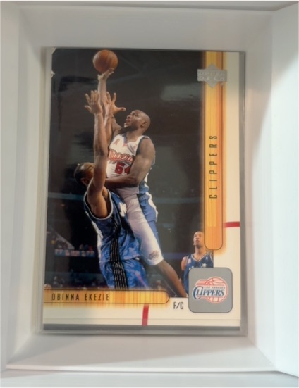 2001-02 Upper Deck #295 Obinna Ekezie — front