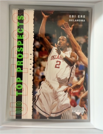 2003-04 Upper Deck Top Prospects #49 Ebi Ere — front