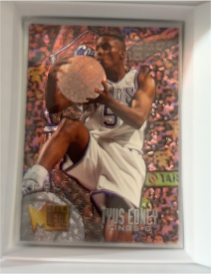 1995-96 Fleer Metal #186 Tyus Edney — front