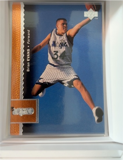 1996-97 Upper Deck #267 Brian Evans — front