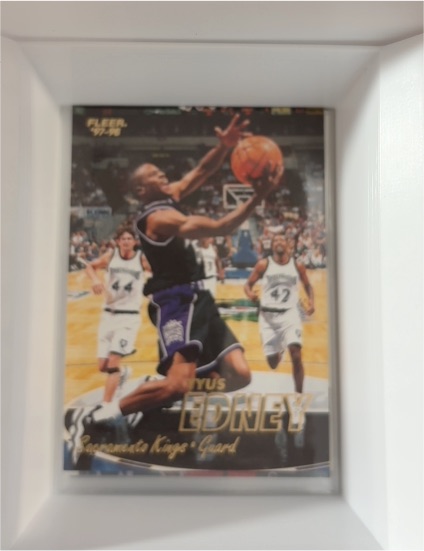1997 Fleer #53 Tyus Edney Sacramento Kings — front