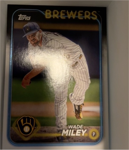 2024 Topps Series 2 #671 Wade Miley — front