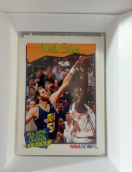 1991 Hoops #534 Mark Eaton — front