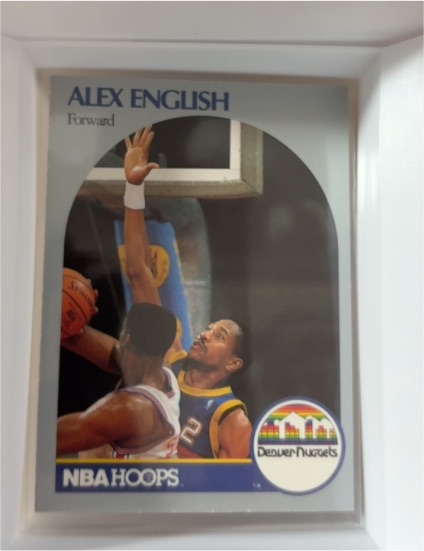 1990 NBA Hoops #94 Alex English — front