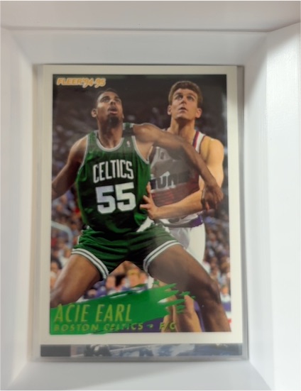 1994-95 Fleer #12 Acie Earl Boston Celtics — front