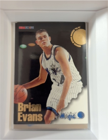 1996-97 Hoops #286 Brian Evans — front